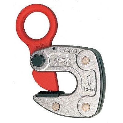スーパーツール HLC1W 形鋼クランプ 容量1t 作業用品 構造物 2点吊り