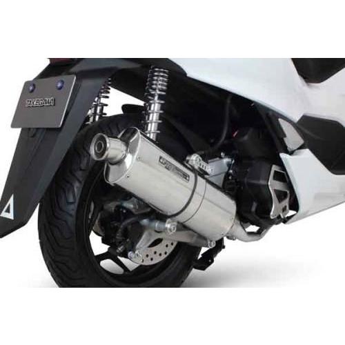 SP武川 04-02-0341 パワーサイレントオーバルマフラー 政府認証 PCX