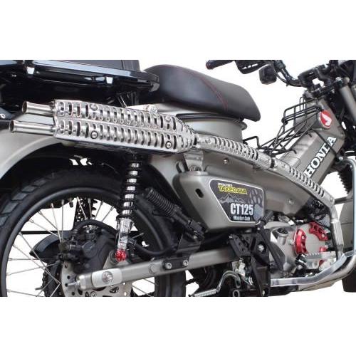SP武川 04-02-0382 スクランブラーマフラー 政府認証 CT125 ハンター 