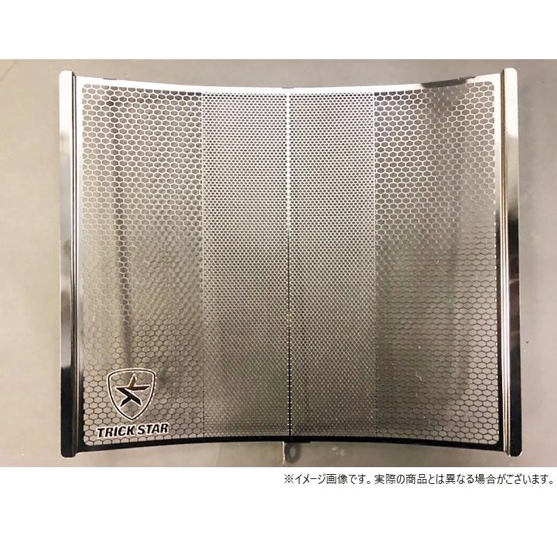 トリックスター ラジエターコアガード ブラックメッキ Kawasaki