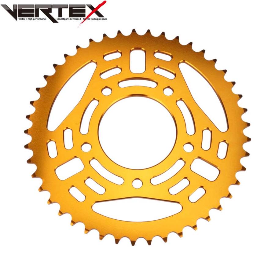 CBX400F リア スプロケット 520 45T レッド ブルー シルバー ゴールド