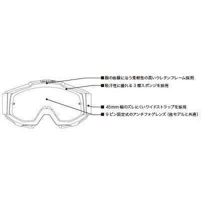 100％ 50024-00002 MXゴーグル ACCURI2 アキュリ2 レッド キッズ 子供 眼鏡 メガネ 保護 オフロード ウエストウッド｜bikeman4mini｜02