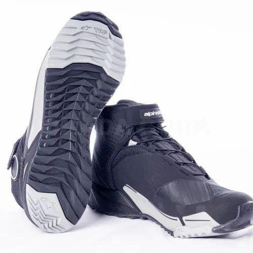 アルパインスターズ CR-X DRYSTAR RIDING ライディング シューズ ブラック/ライトブラウン/オレンジ 8.5/26cm 靴 防水 アルパイン_3