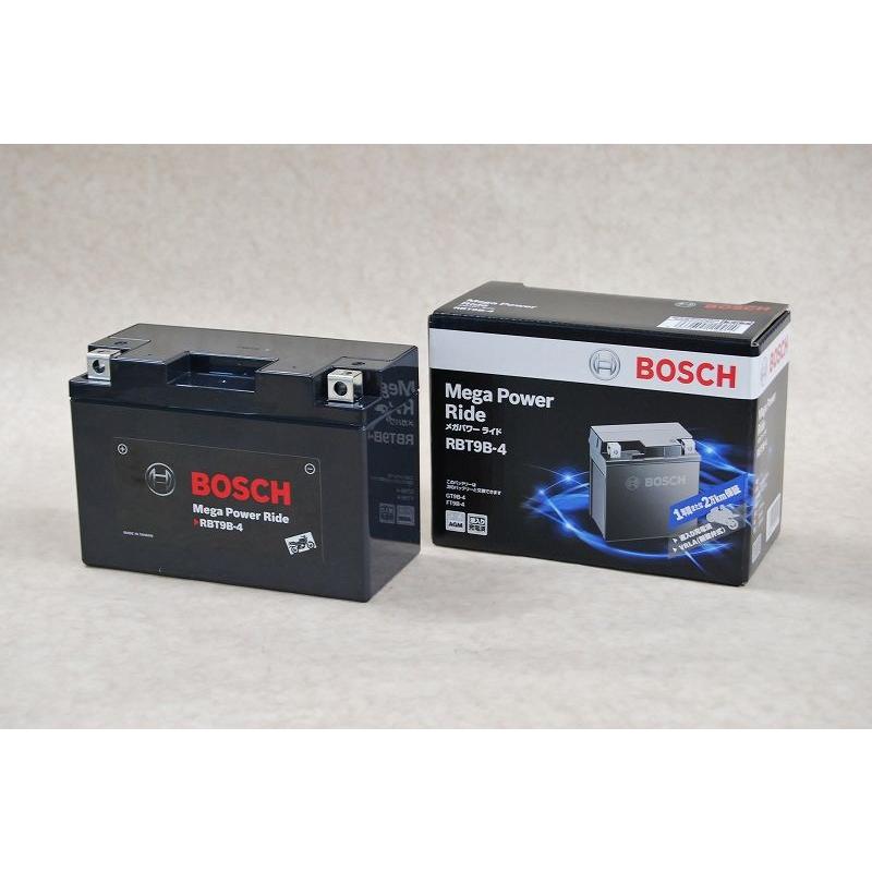 ボッシュ 蓄電池 RBT9B-4-N 蓄電池 液入り口・入口充済み その他バイクパーツ、アクセサリー用品-バイク