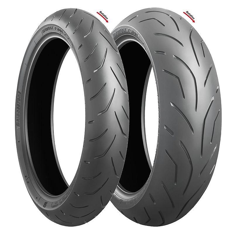 ブリヂストン MCR05459 バトラックス TS100 120/60 ZR17 M/C 55W フロント ラジアル チューブレス 二輪車用 バイクタイヤ オンロード 街乗り