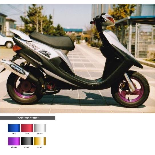 ZRエボリューションSA16Jベリアルマフラー青色