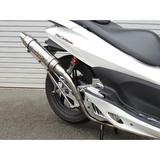 Burial ステンレス マフラー 取り付け金具付き(PCX用)