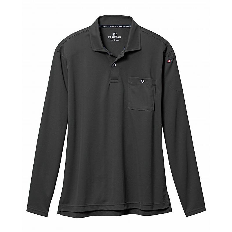 バートル 665 長袖ポロシャツ ザック SSサイズ 消臭 吸汗速乾 作業服