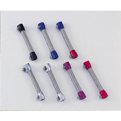 CFポッシュ 200267 F-マスターブレードホース メッキ 120mm NSR250/RVF