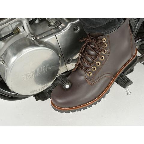 デイトナ 17131 HBS-003 ダークブラウン 24.5cm ショートブーツ 靴 くつ ブーツ ライディングシューズ バイクブーツの画像