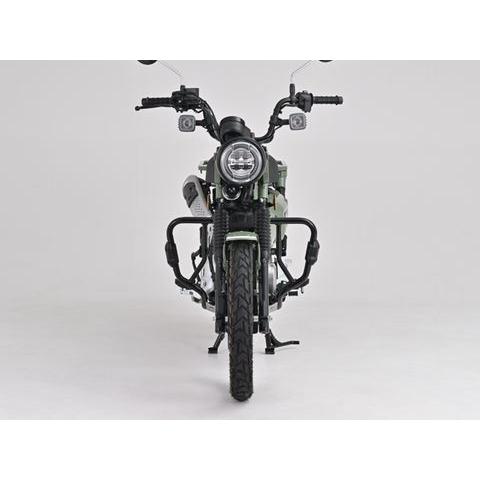 デイトナ 33820 パイプエンジンガード グロスブラック Φ25.4 CT125 左右セット バイク 外装 パーツ