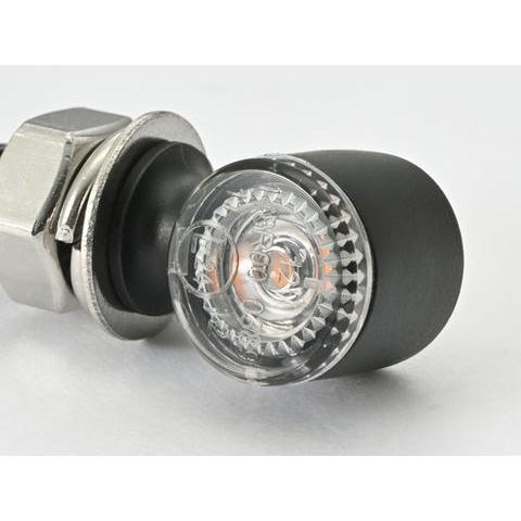 デイトナ 37006 LEDウインカー D-Light MINI-2 マットブラック 2個1