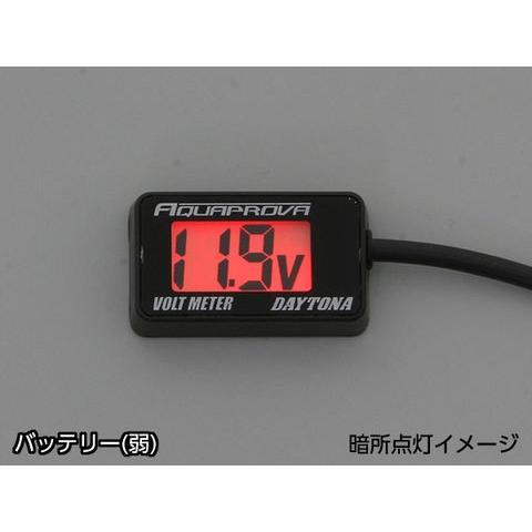 DAYTONA（デイトナ） 92386 AQUAPROVA コンパクト ボルトメーター