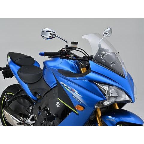 アドレスv125G DAYTONA（デイトナ） 99259 ハイビジミラー エッジ ロー クローム