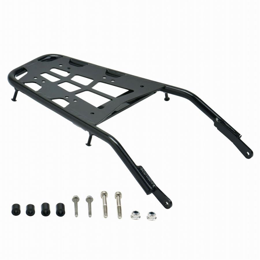 ダートフリーク D60-10-131 ツーリングキャリア ブラック 黒 256×235×155mm KLX250 DトラッカーX リアキャリア