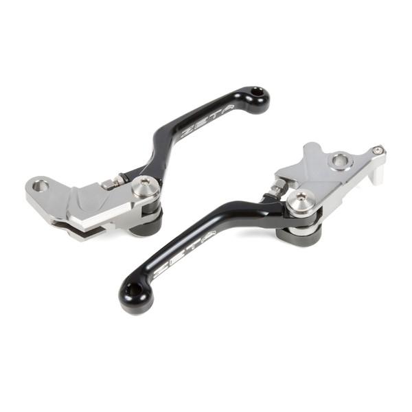 ZETA ジータ ダートフリーク ZE44-5011 ピボットレバーセット CP CRF250L ブラック 3Fi