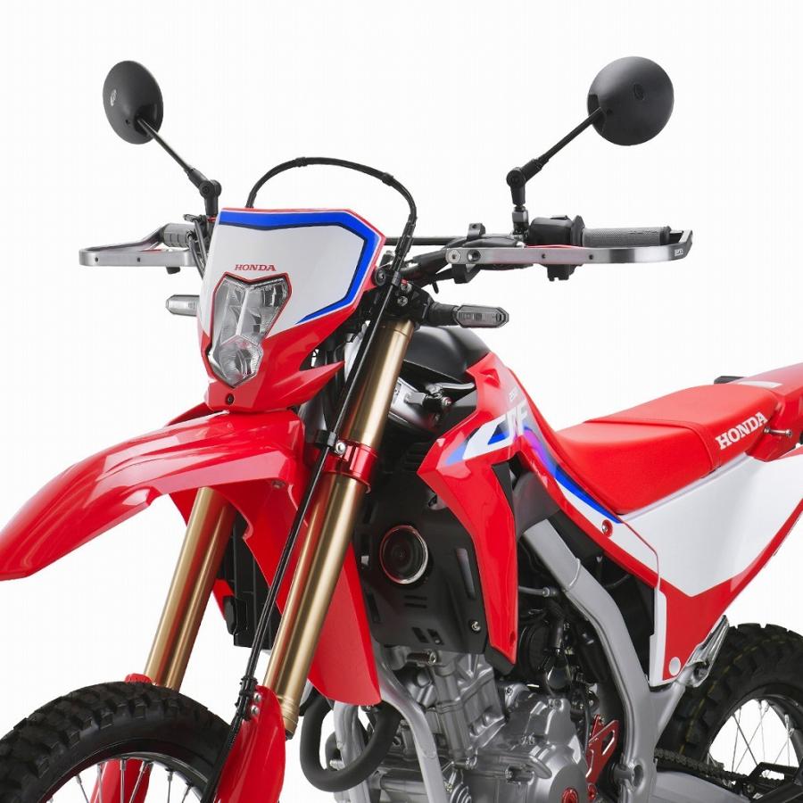 ダートフリーク ZE72-6052 ジータ アドベンチャー アーマーハンドガード チタンカラー CRF250L CRF250L/S プロテクター｜bikeman｜03