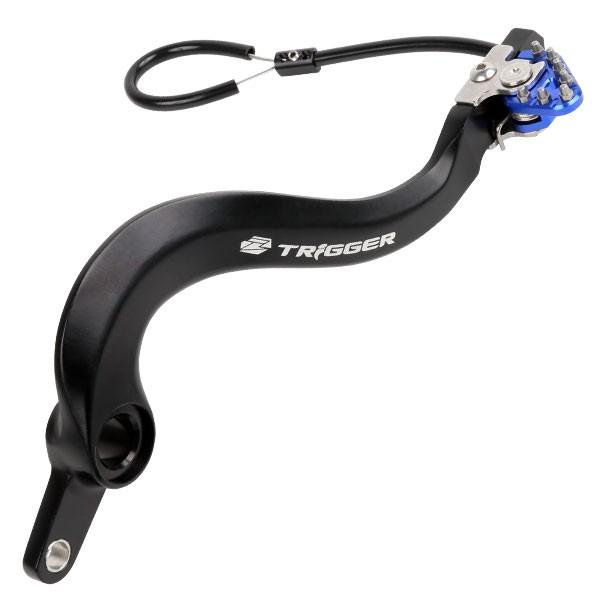 アルパインスターズ - ZETA ジータ ZE90-7336 トリガーブレーキペダル 青碧 YZ450F/YZ450FX/WR450F ダートフリーク バイク-車、バイク、自転車