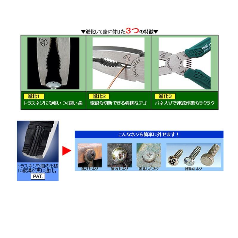 ネジザウルス GT PZ-58 PZ58 ペンチ プライヤー エンジニア ねじ外し