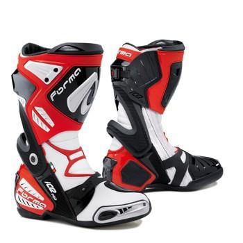 FORMA フォーマ ICE PRO レーシングブーツ レッド 43 27.0cm : バイク