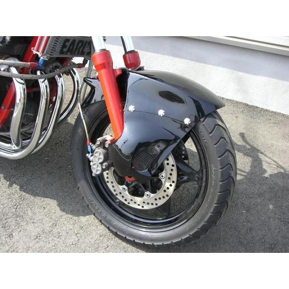 CBR400Fフロントフェンダー CBR400F 3分割 フロントフェンダー 強化品 : バイクマン - 通販