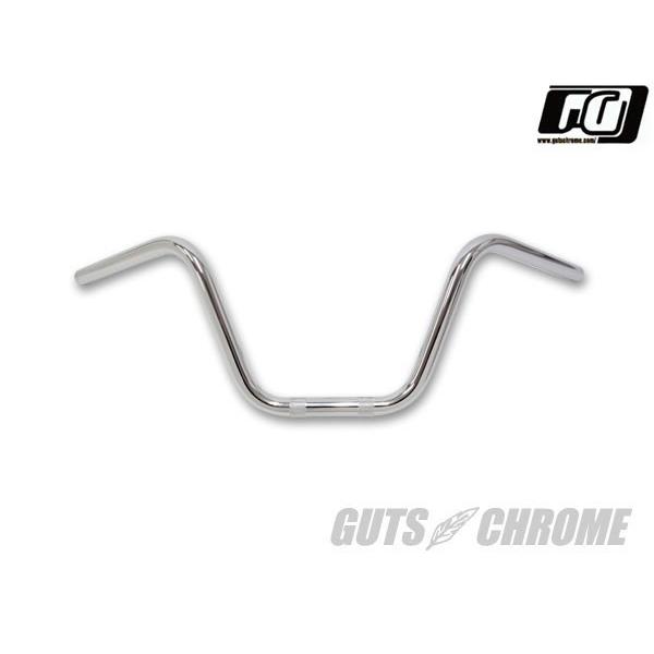 GUTS CHROME ガッツクローム 100-0791 ハンドル ヘコミ無 クロームメッキ 全幅780mm ホンダ エイプ70'S
