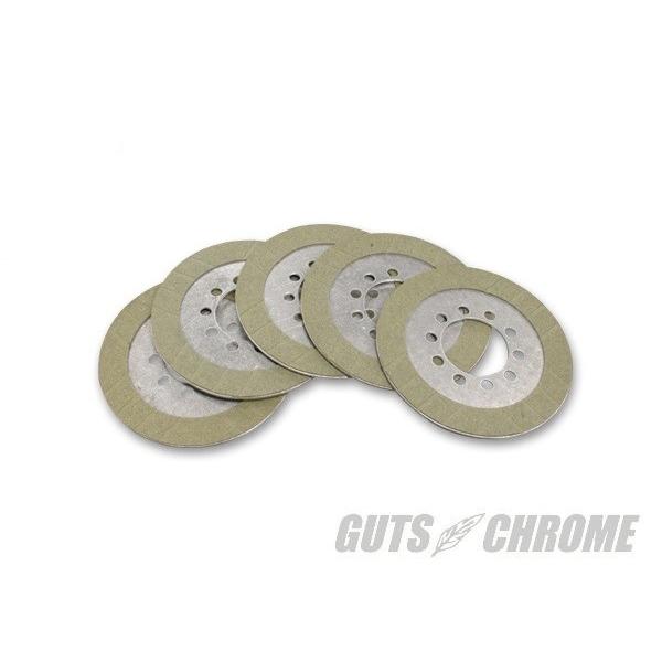 ドラッグスペシャリティーズ 1131-0422 クラッチフリクションプレート ケブラー 5枚入 補修部品 ガッツクローム