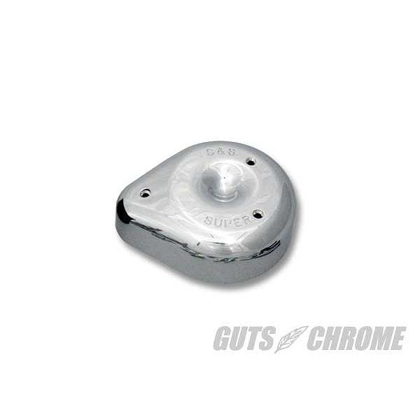 S&S CYCLE エアクリーナーカバー クローム S&S Cycle 17-0378 Eキャブエアクリーナーカバー クローム : バイク