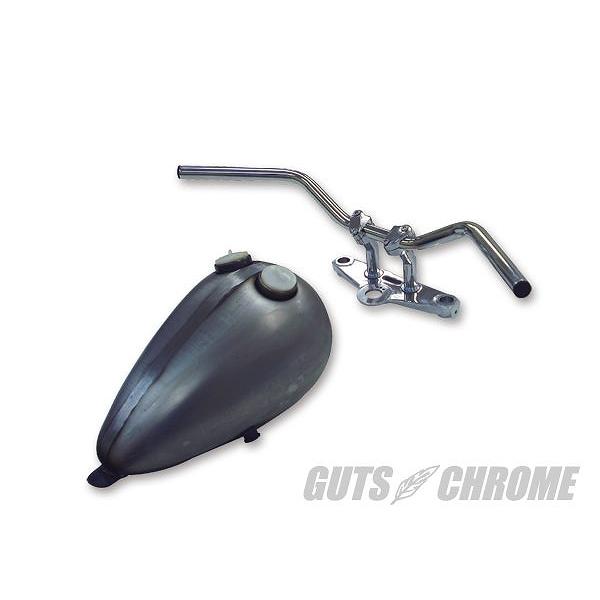 GUTS CHROME ガッツ クローム 2001-0300 クローム SUPER バー ハンドルヘコミ無し