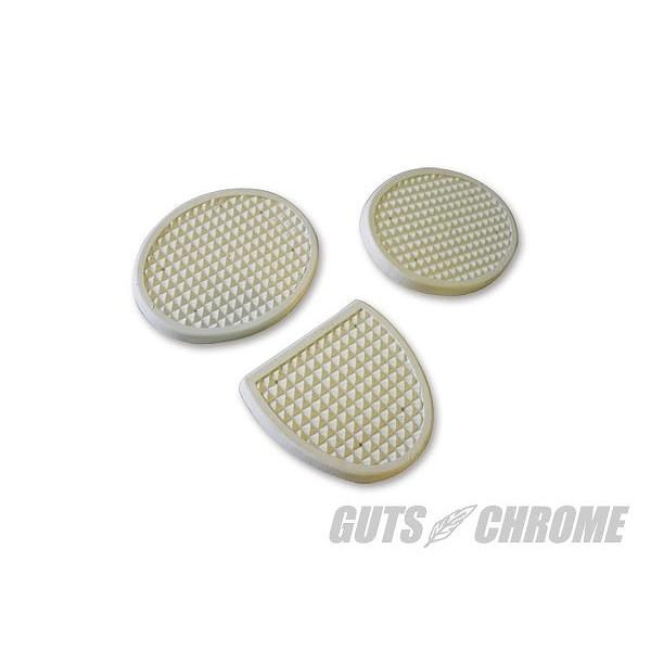 V-TWIN 28-0302 ロッカークラッチ用 パッド3PC ホワイト