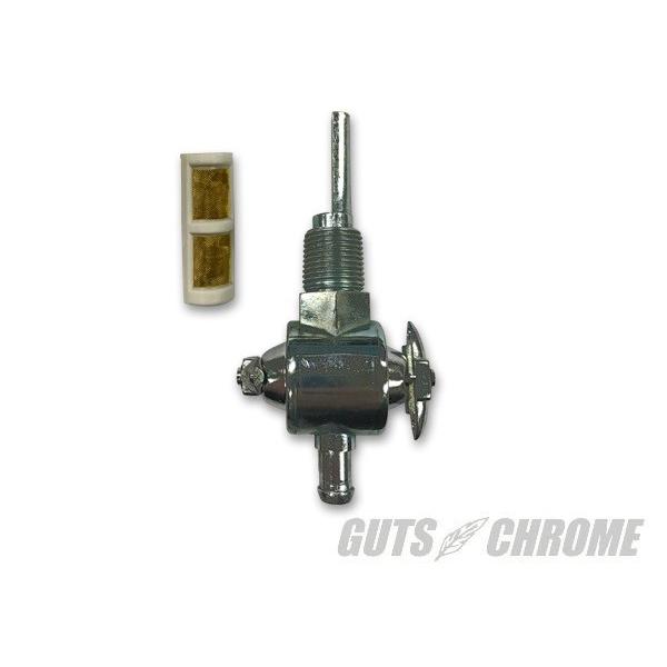 V-TWIN ブイツイン 35-9247 ウイングタイプペットコック ジンク