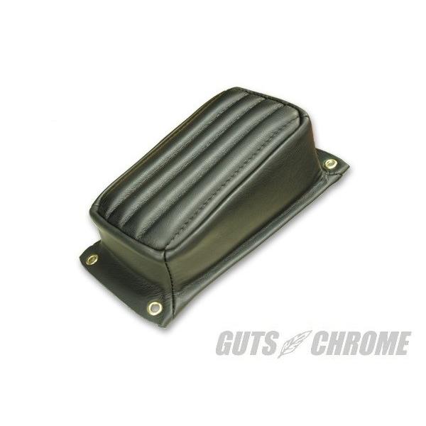 GUTS CHROME ガッツ クローム HR-006 HARD RIDE レザーリアパッド タックロール ガッツ クローム hr-006