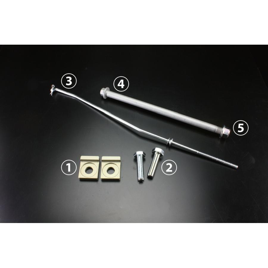安全安全Gクラフト 90486 スイングアーム ツインショック スタンダード スタビ有り タイプ2 バフ 16cm モンキー ゴリラ サスペンション Z1000MK-2 ロードタイプP-タイプステンレス・ボディー スタンダード HAGON(ヘイゴン)