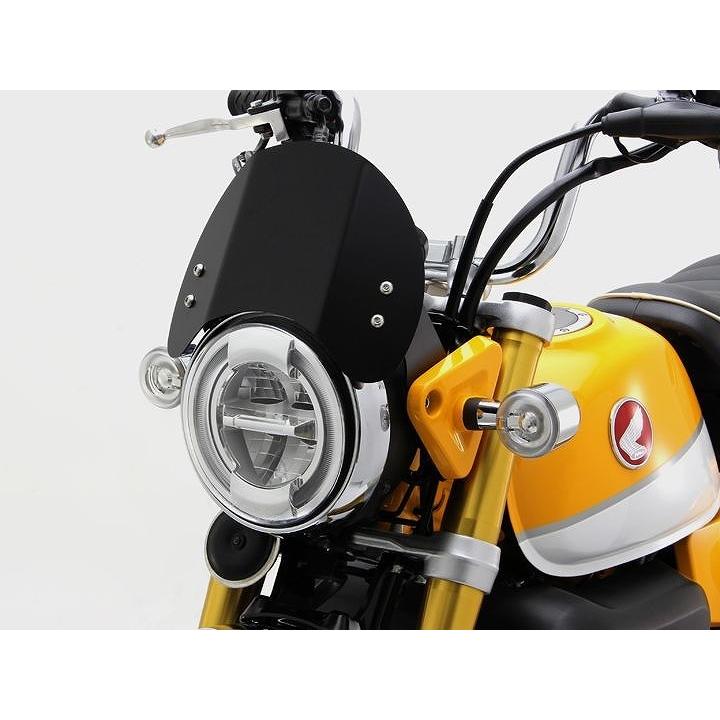 ハリケーン HA6120 フロントバイザー ブラック モンキー125 スクリーン