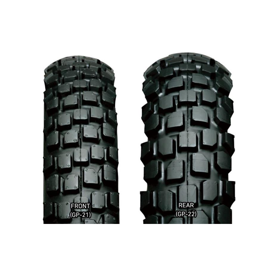 IRC 102278 FOOTLOOSE GP-21 80/100-21 M/C 51P フロント WT CRF250