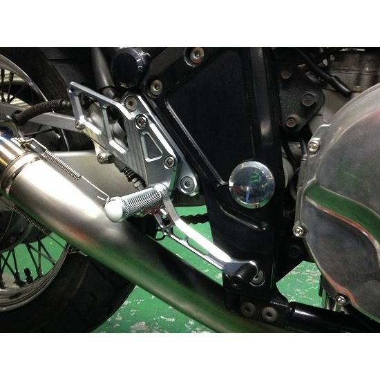 Kファクトリー バックステップ ライディングステップ スーパーブラック ゼファー1100 111MZBR115R