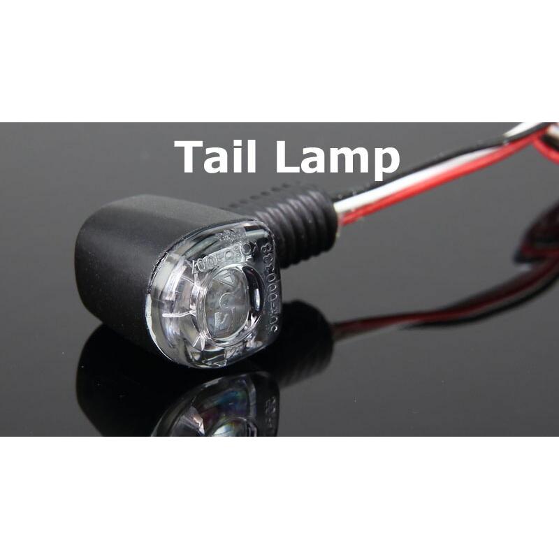KIJIMA（キジマ） 218-3149 LED テールランプ Nano レッド 赤 9.8mm 