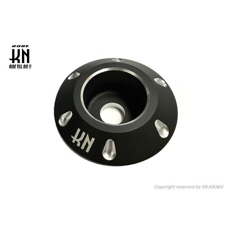 確認 KN企画 KN-WHDO2-BKSV デュアルカラーホイールセンターキャップ4