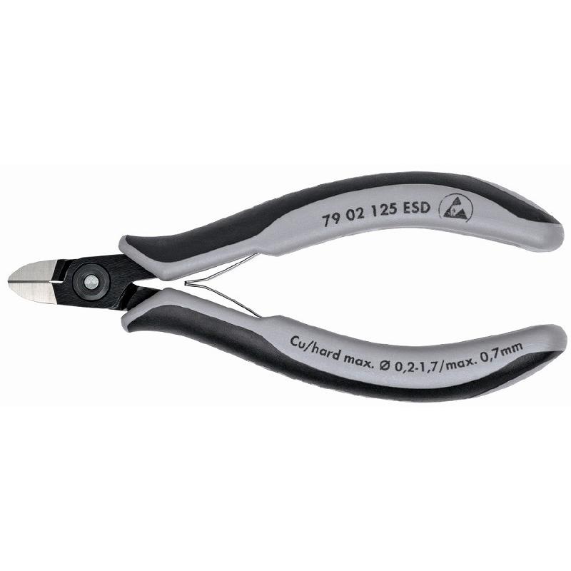 KNIPEX クニペックス 7902-125ESD エレクトロニクスニッパー