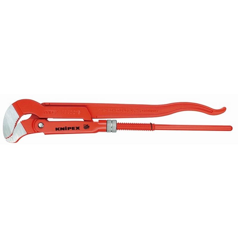 ぺち KNIPEX クニペックス 8330-030 パイプレンチ(S型) つかみ能力（パイプ