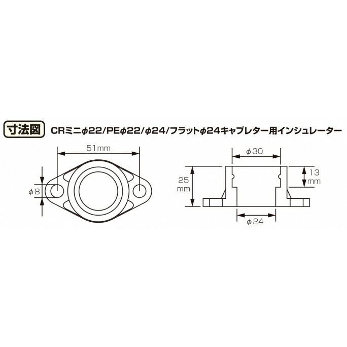 KITACO - キタコ 110-0037404 ビッグキャブキット ミクニ坦々たるφ24 TDR50 TDR80 キャブキット キャブレター