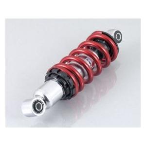 キタコ 520-4021220 ショックアブソーバー メッキ/レッド オイルダンパー式 KSR110 1本 チューニング