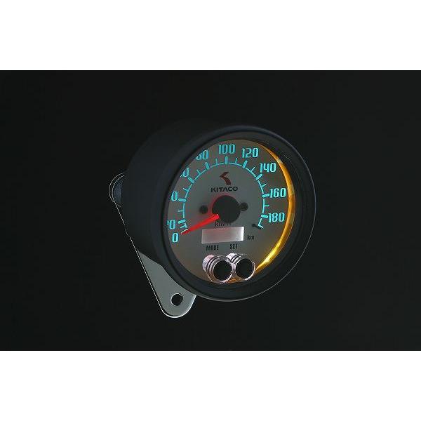 KITACO（キタコ） 752-0710010 電気式スピードメーター 80φ 180km/h