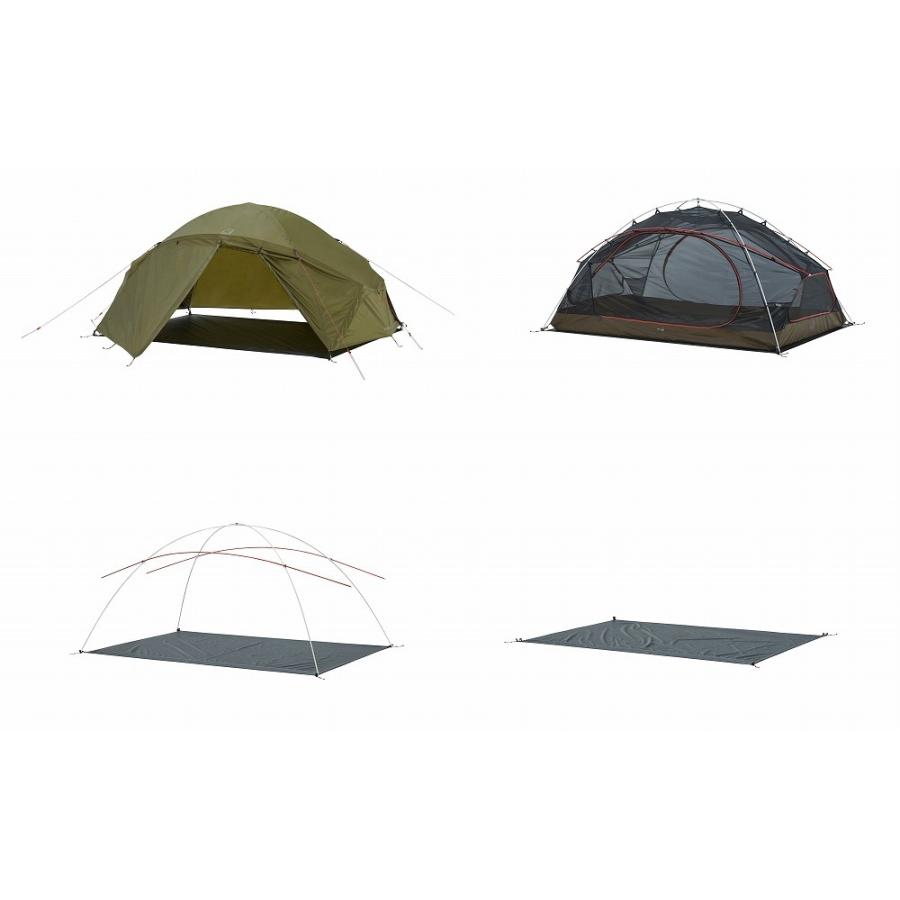 ノルディスク 122063 オトラ Otra 2 PU ダークオリーブ 2人用テント
