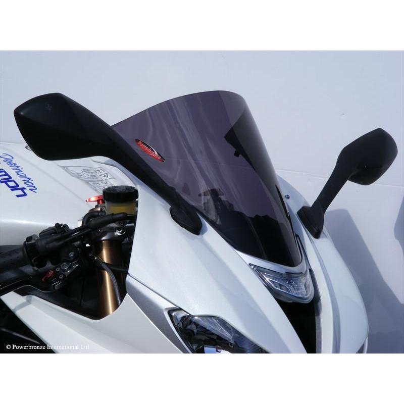 Power Bronze パワーブロンズ 400-T113-001 エアフロースクリーン TRIUMPH トライアンフ デイトナ675/675R (14- ) ライトスモーク