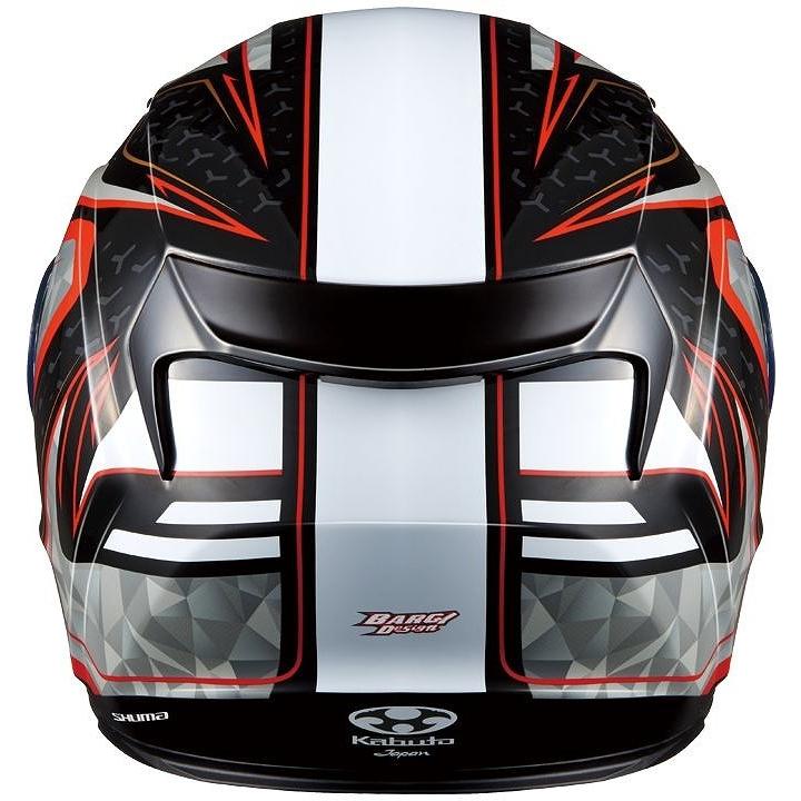 OGK SHUMA FROZE シューマ フローズ ブラックレッド Mサイズ フル  