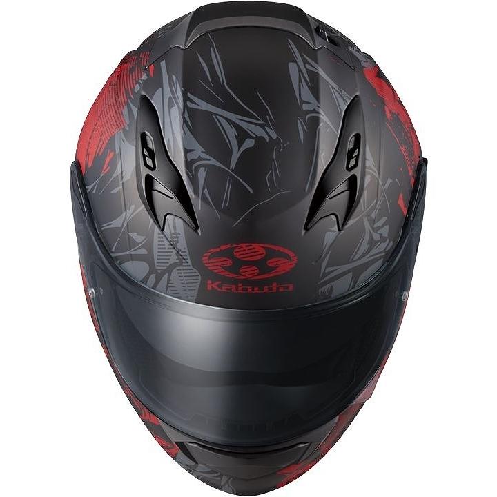 OGK KAMUI 3 TRUTH カムイ3 トゥルース フラットブラックレッド L 