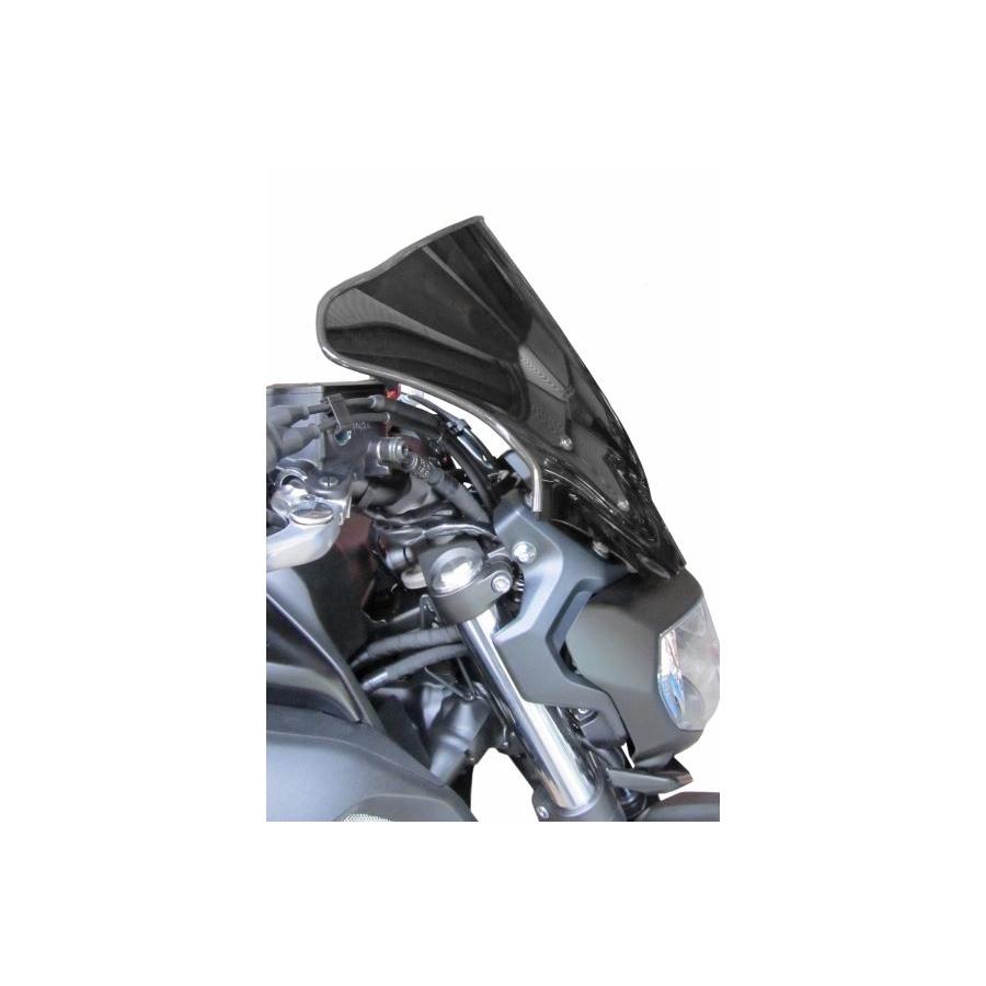 MRA スクリーン レーシング ブラック 幅340×長さ340mm MT-07 4025066163359 ウインドシールド バイザー 風防 風よけ 外装 プロトの画像