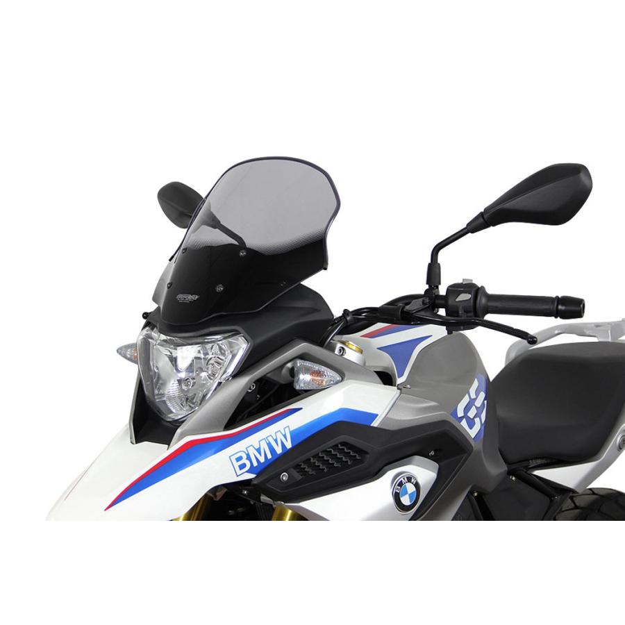 MRA スクリーン ツーリング スモーク 幅320×長さ340mm G310GS 4025066163915 ウインドシールド バイザー 風防 風よけ 外装 プロト_2