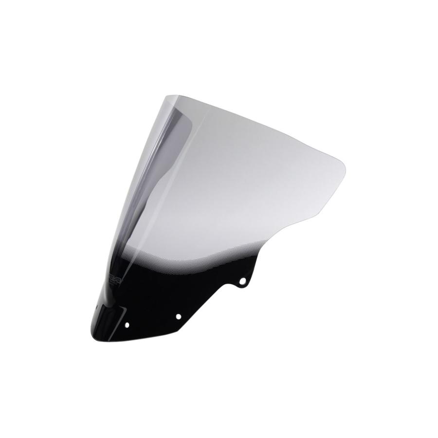 MRA スクリーン レーシング スモーク 幅340×長さ350mm ZX-6R ABS